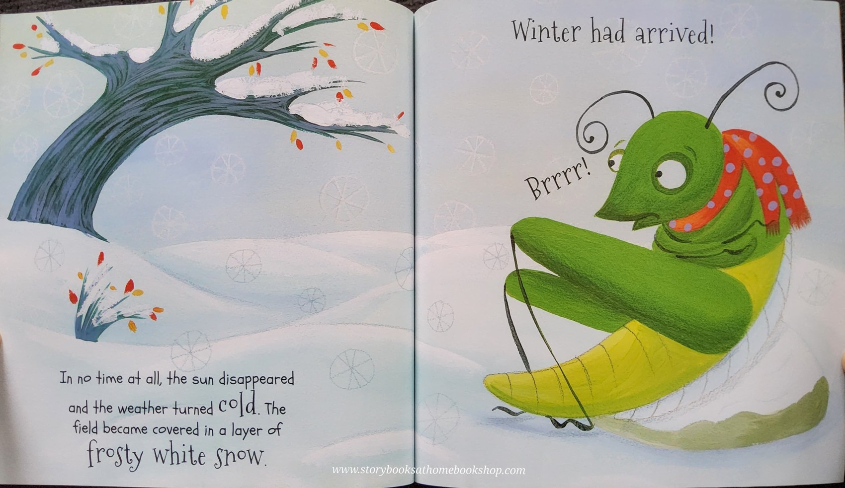 หนังสือนิทานปกอ่อน** 🍅🍓AESOP'S FABLES THE ANT AND THE GRASSHOPPER