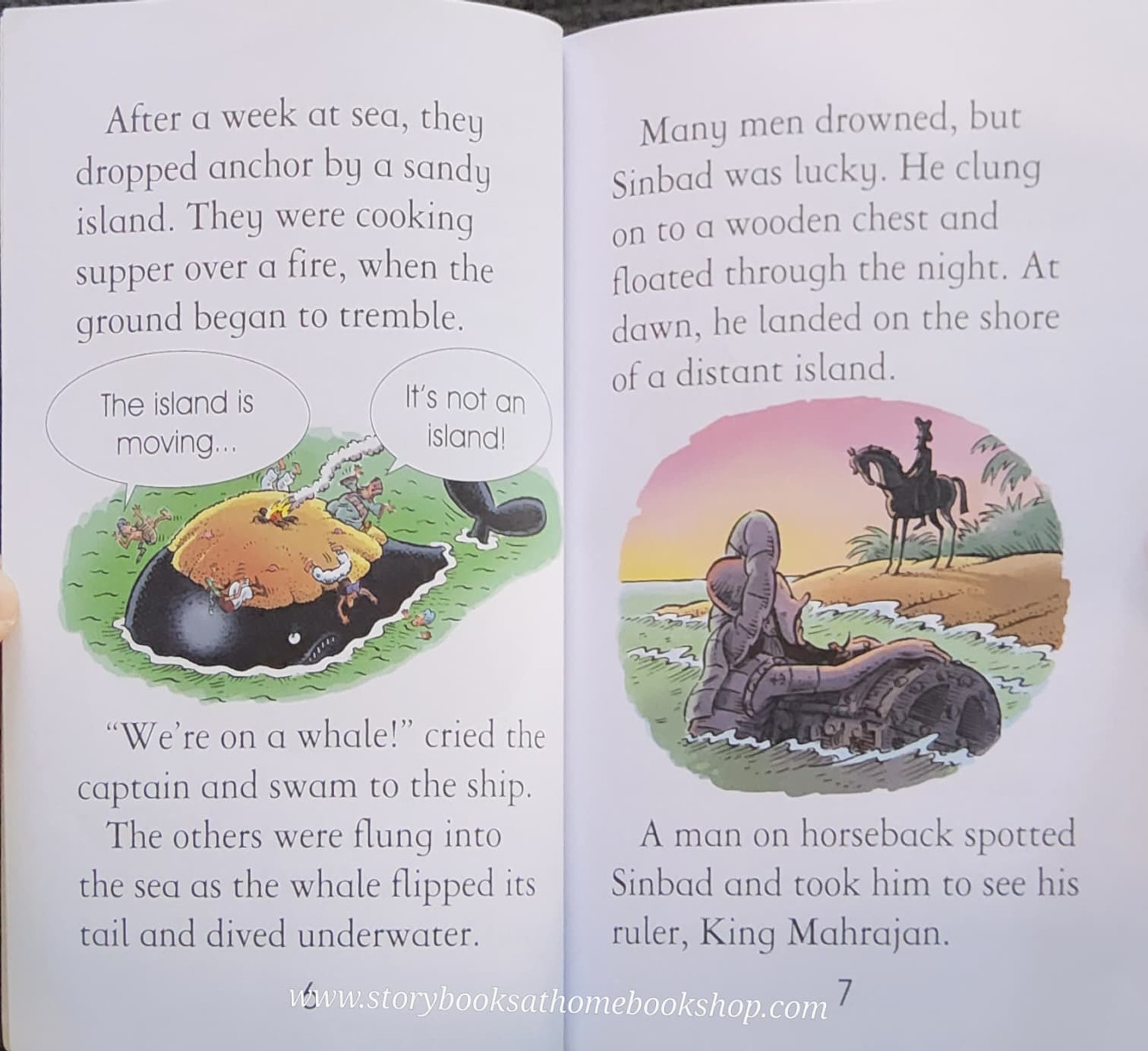 หนังสือนิทานปกอ่อน** ♥️USBORNE YOUNG READING: THE ADVENTURES OF SINBAD THE SAILOR