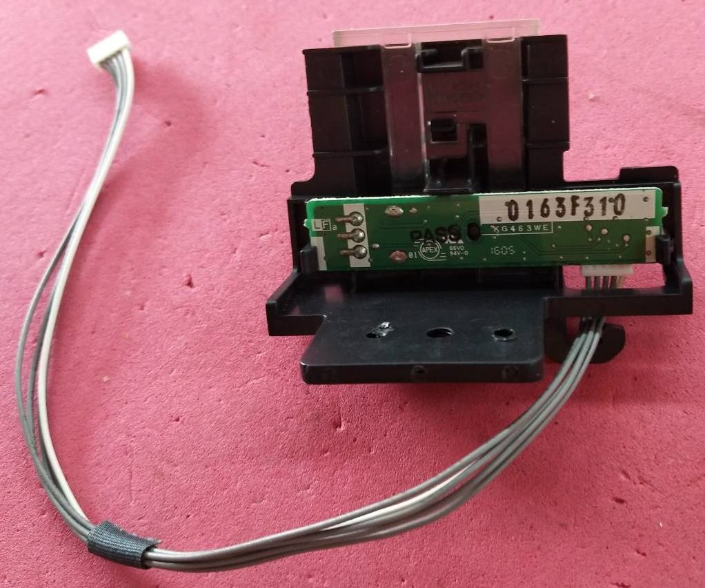 ตัวรับสัญญาณรีโมทชาร์ป ( SHARP) อะไหล่แท้ถอด บรุ่นLC-32LE265M LC-40LE265M พาร์ทDUNTKG463FM01 DUNTKG463FM01R