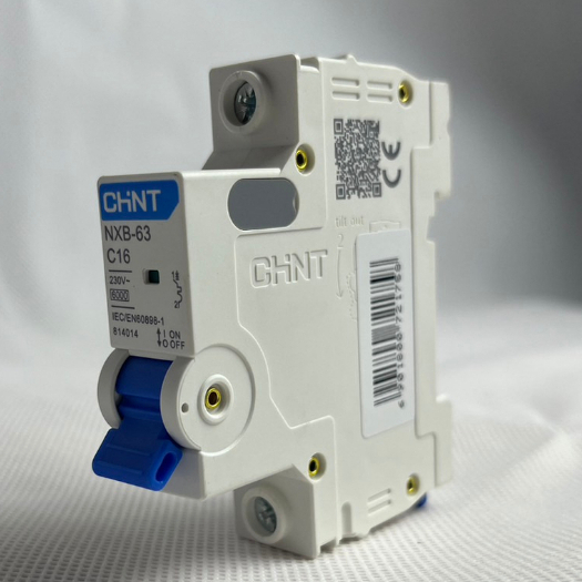 MCB เบรกเกอร์ขนานเล็ก เบรกเกอร์ลูกย่อย Miniature Circuit Breakers 1P 16A (Ic6KA)