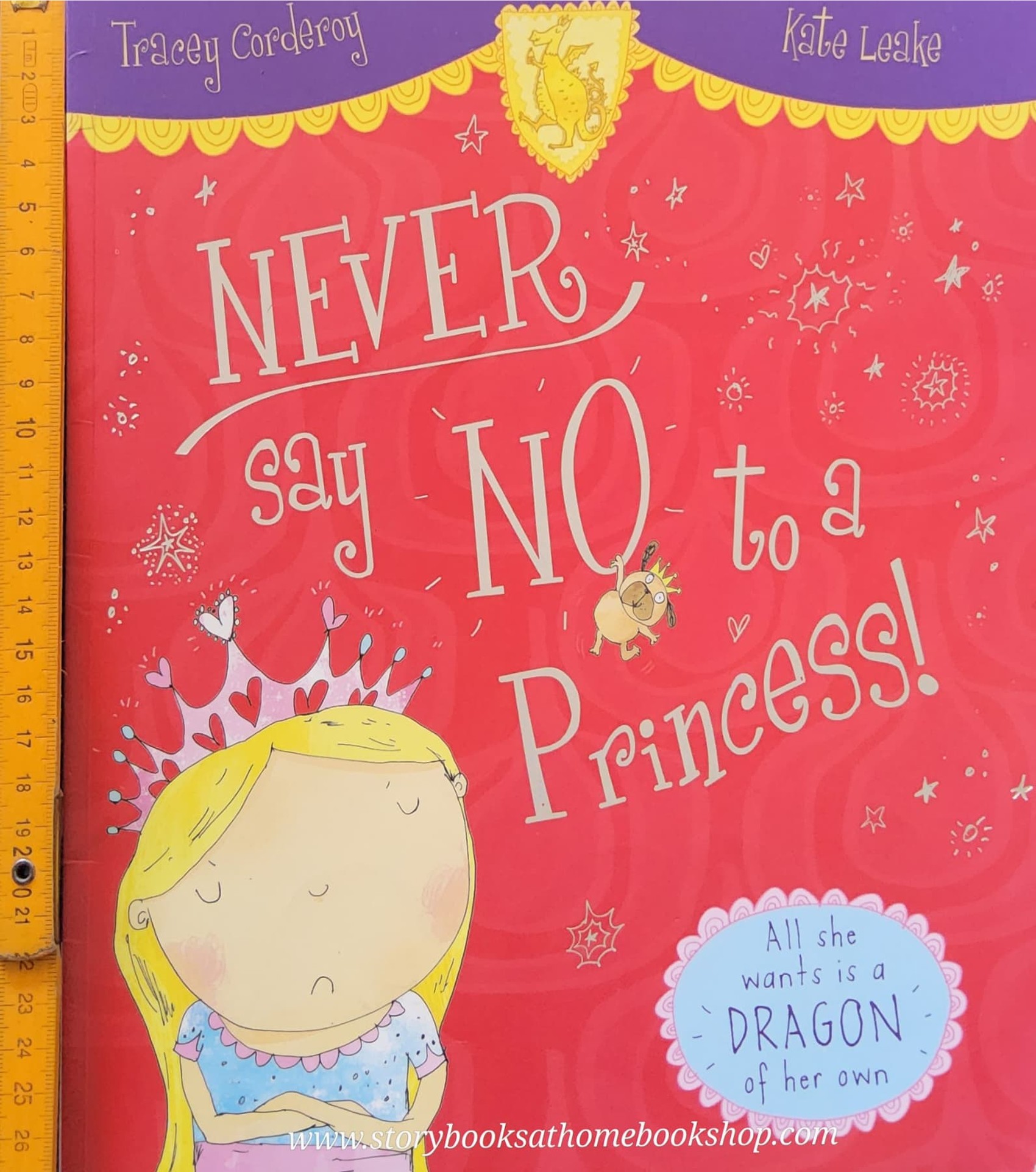 หนังสือนิทานปกอ่อน ** 🍅🍓NEVER SAY NO TO A PRINCESS!