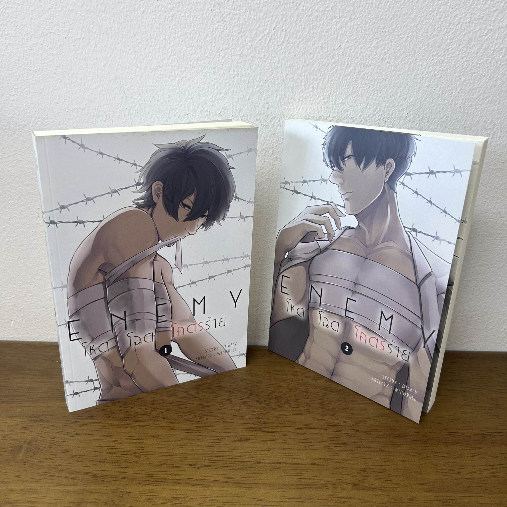 [YAOI] ENEMY โหด โฉด โคตรร้าย เล่มที่ 1-2 จบ ครบชุด ... DiaR' Y (มือสอง) นิยายวาย