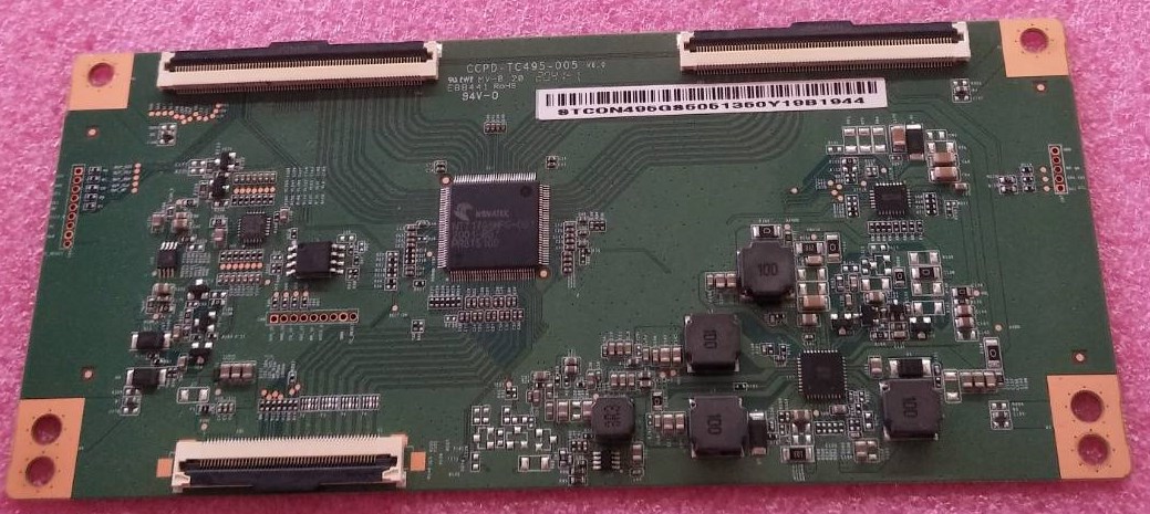 ทีคอน (T-CON) SHARP (ชาร์ป) อะไหล่แท้/มือสองพร้อมใช้งาน รุ่น 4T-C50CJ2X พาร์ท CCPD-TC495-005