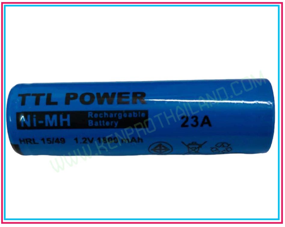 ถ่านชาร์จ TTL POWER 2AA หัวตัด 1800MHZ NI-MH ชนิด นิเกล ไฮดราย นำไปแพคถ่าน