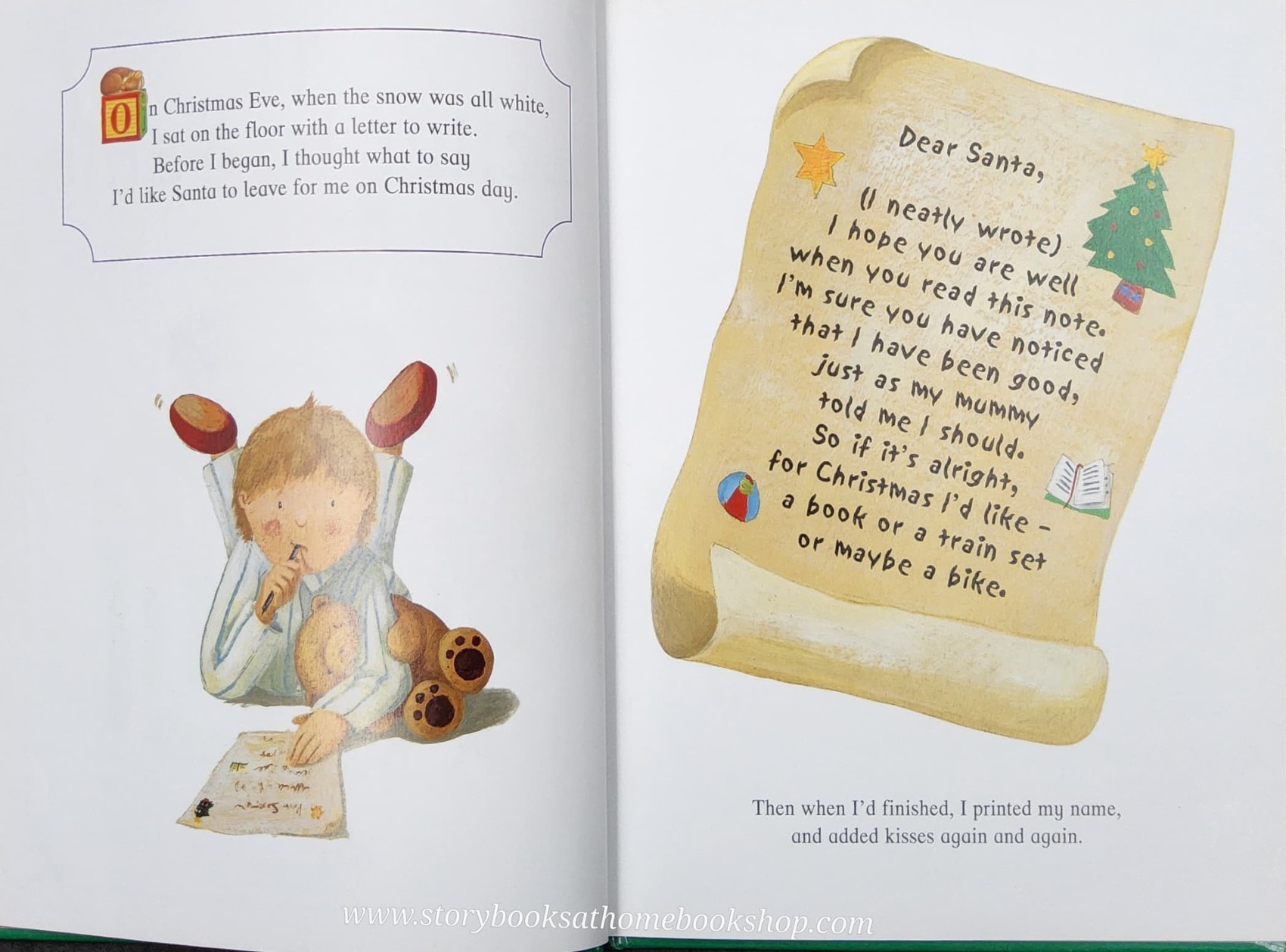 หนังสือนิทานปกแข็ง** 🍅A LETTER OF SANTA