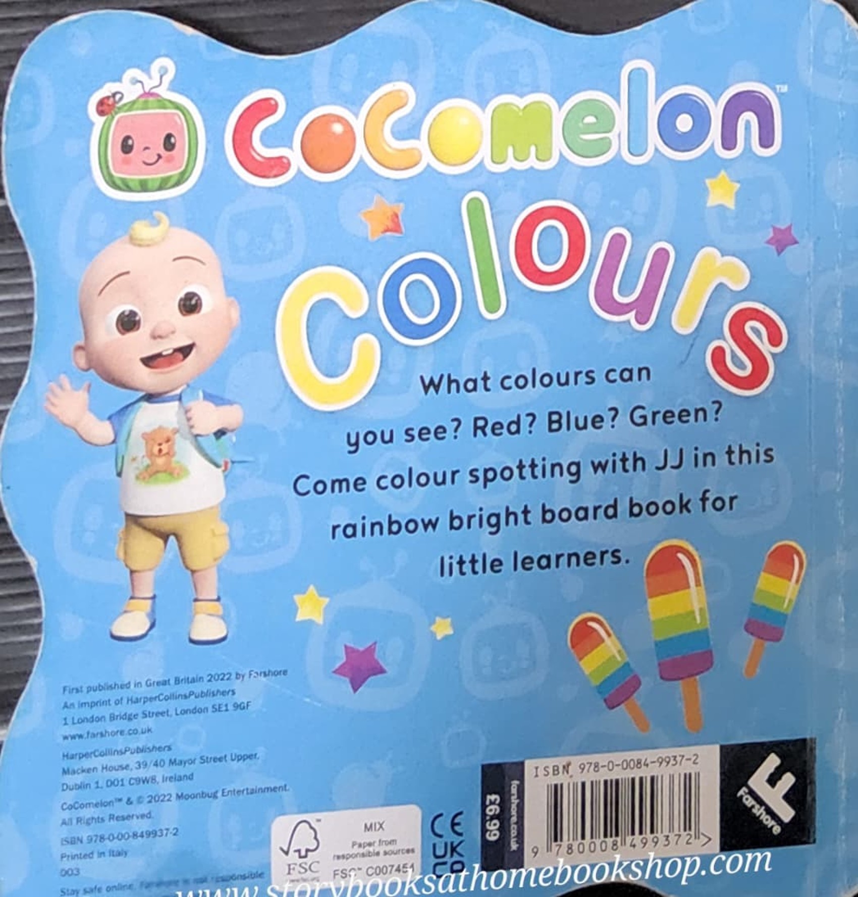 BOARD BOOK** ♥️COCOMELON COLOURS