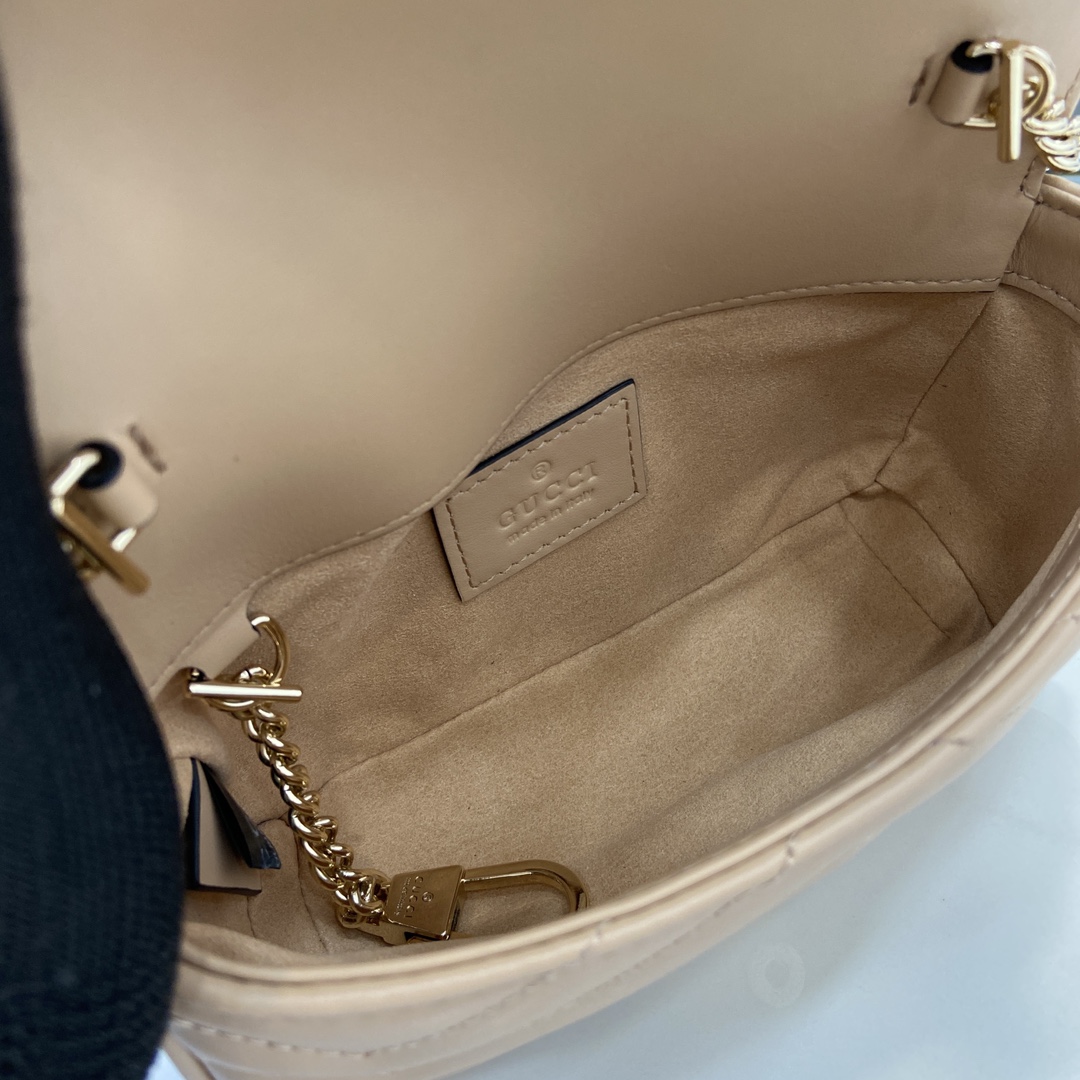 [Pre-order] กระเป๋า Gucci Pink Super Mini GG Marmont Matelassé Bag งานเกรด vip งานคุณดีที่สุด