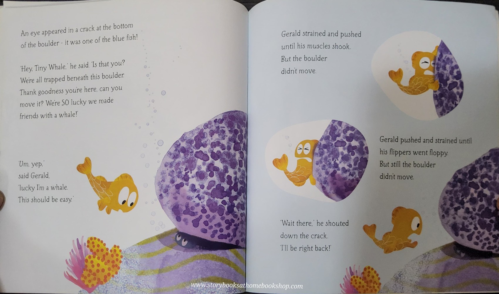 หนังสือนิทานปกอ่อน** 🍅🍓TINY WHALE A FISHY TALE