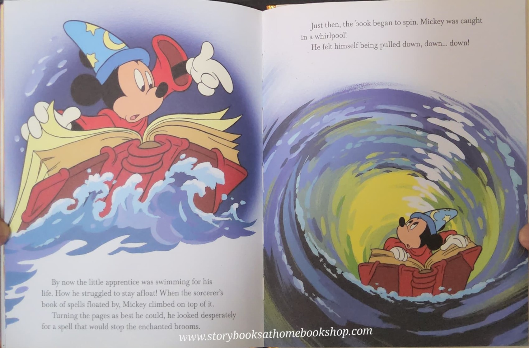 หนังสือนิทานปกอ่อน** 🍓🍓A TREASURE COVE STORY:DISNEY'S THE SORCERER'S APPRENTICE