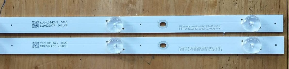 หลอดแบคไลน์ทีวี SINGER ของแท้ถอดจากเครื่อง รุ่นLED32DIF