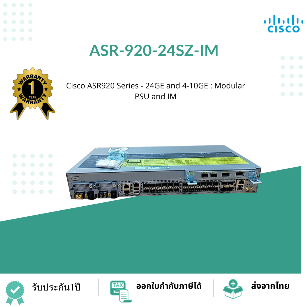 ASR-920-24SZ-IM with 1 x AC, 10G License - USED