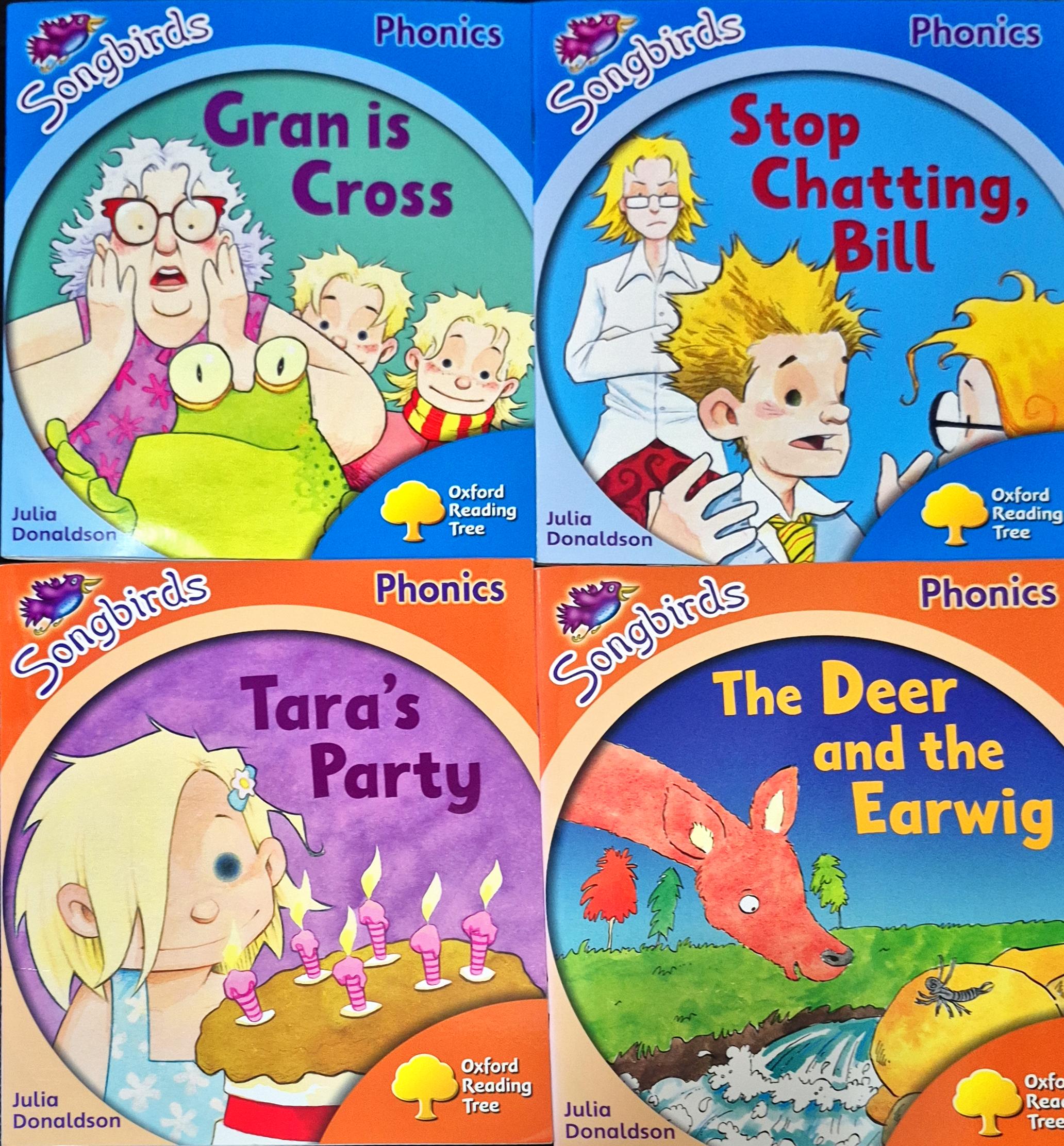 SONGBIRDS PHONICS BY JULIA DONALDSON