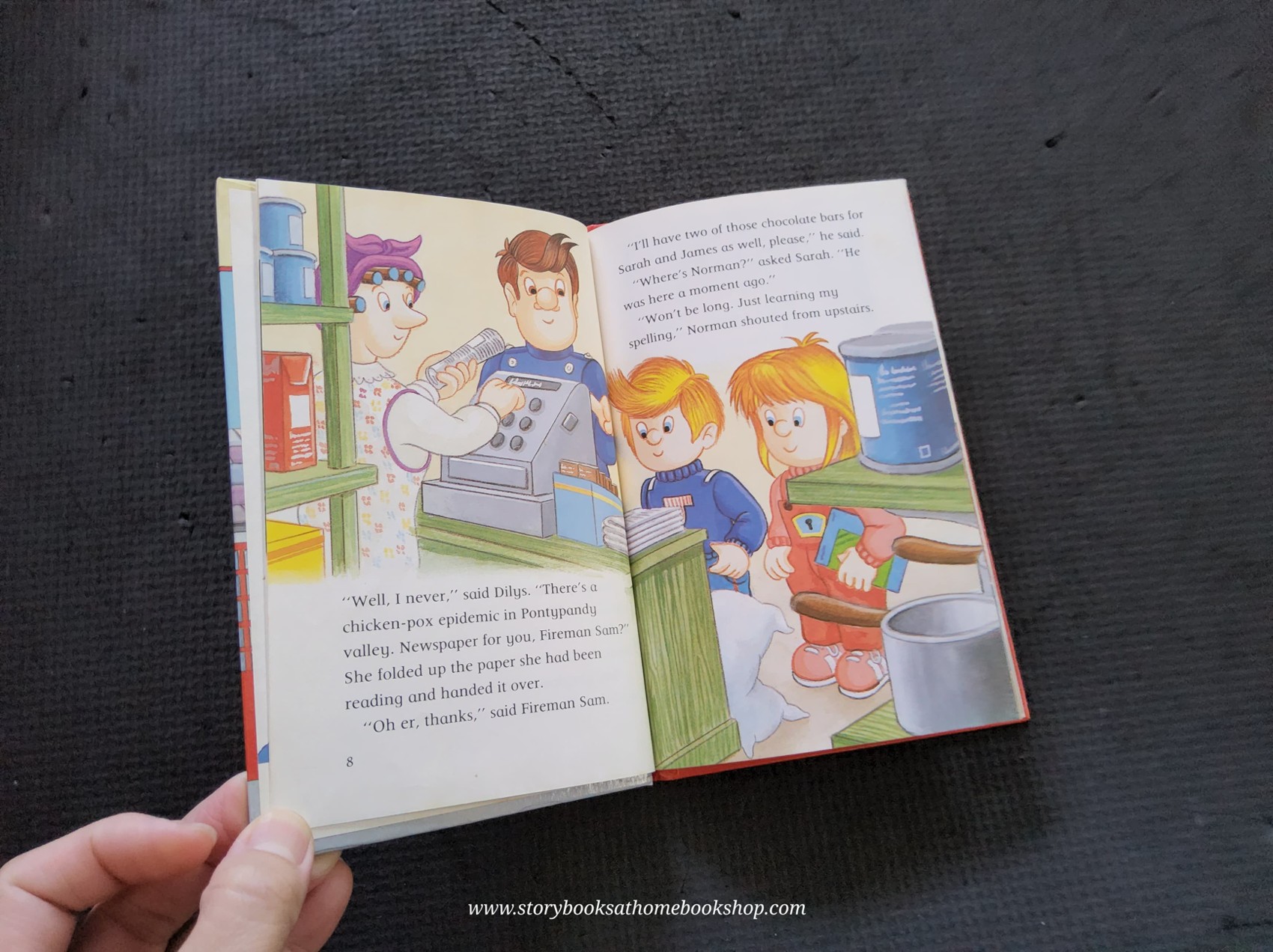 หนังสือนิทานปกแข็ง** 🍅🍓FIREMAN SAM:A SPOT OF BOTHER