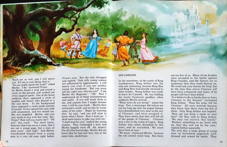 หนังสือนิทานปกแข็ง** 🍅🍓THE KNIGHTS OF THE ROUND TABLE