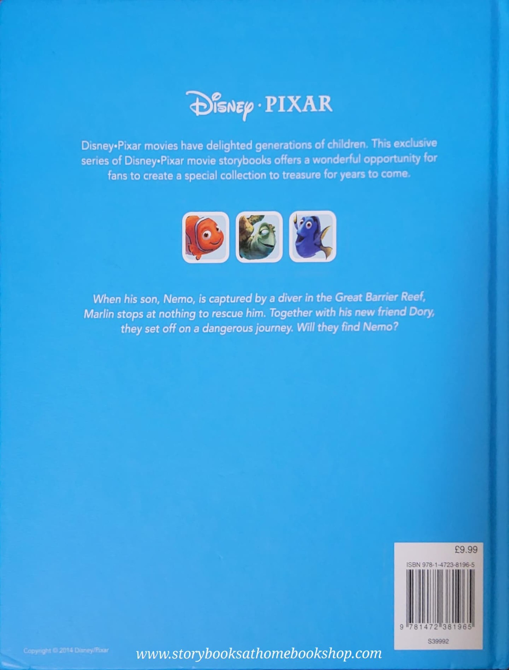 หนังสือนิทานปกแข็ง** 🍓🍓DISNEY FINDING NEMO