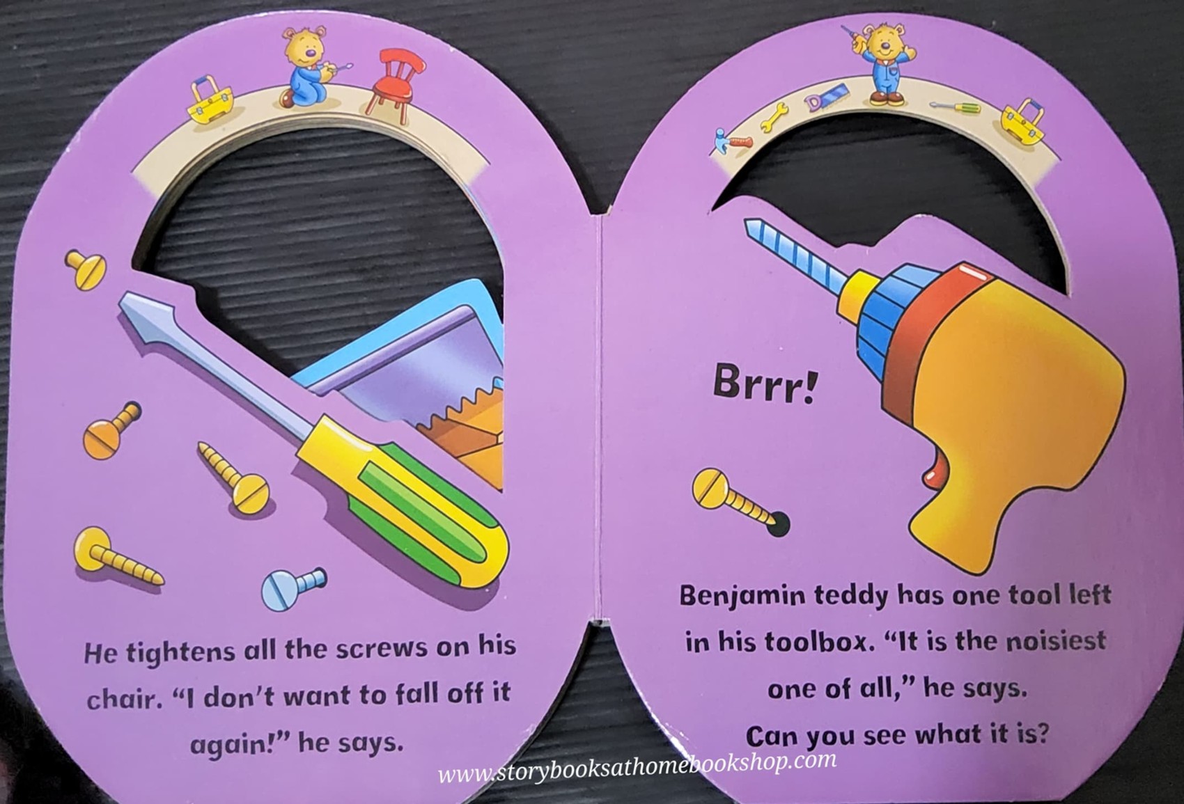 BOARD BOOK** 🍅🍓MY LITTLE TOOL BOX