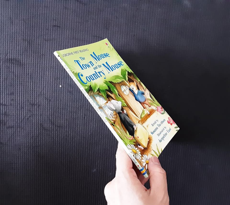 หนังสือนิทานปกอ่อน** 🍓🍅USBORNE FIRST READING:Town Mouse and The Country Mouse