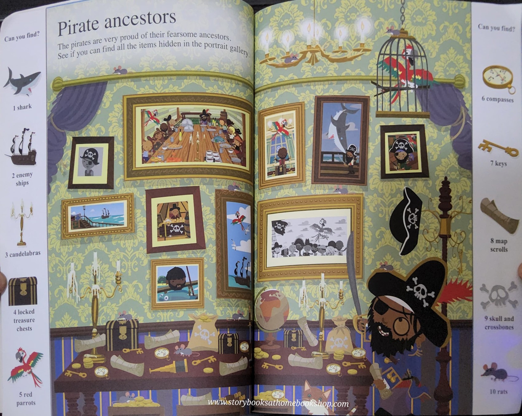 Puzzle Book** ð
ðSEARCH AND FIND: PIRATES SEARCH AND FIND OVER 500 ITEMS!