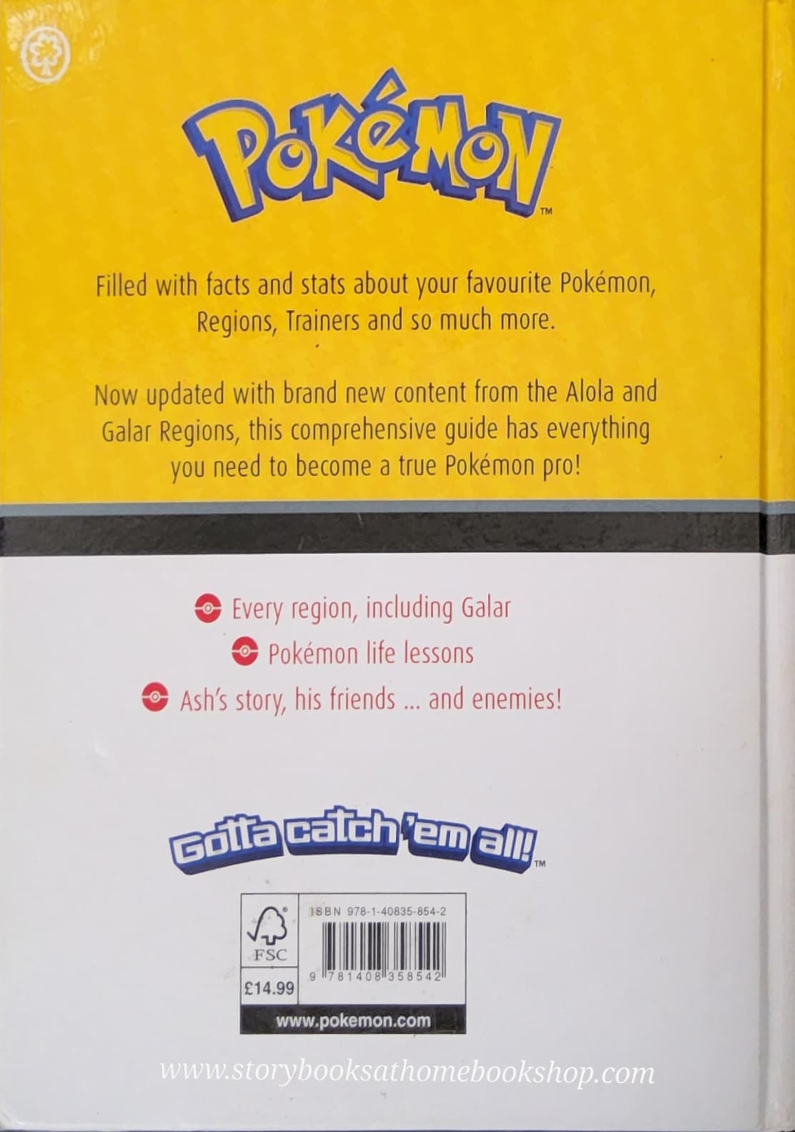 GUILDLINE GAME BOOK **หนังสือนิทานปกแข็ง** 🍅🍅POKEMON ENCYCLPPEDIA