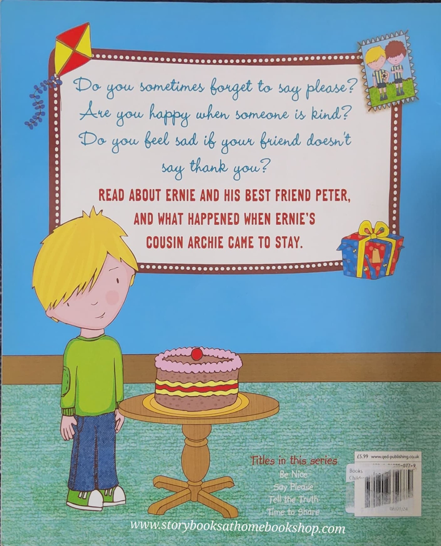 หนังสือนิทานปกอ่อน** ♥️SAY PLEASE BY KATE TYM