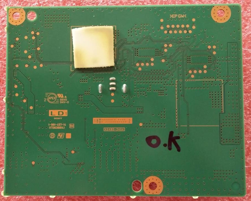 ไดร์ LED SONY (โซนี่) อะไหล่แท้/ของถอด ใช้กับรุ่น KD-43X7000F พาร์ทบอร์ด 1-981-457-14 /1-981-457-15