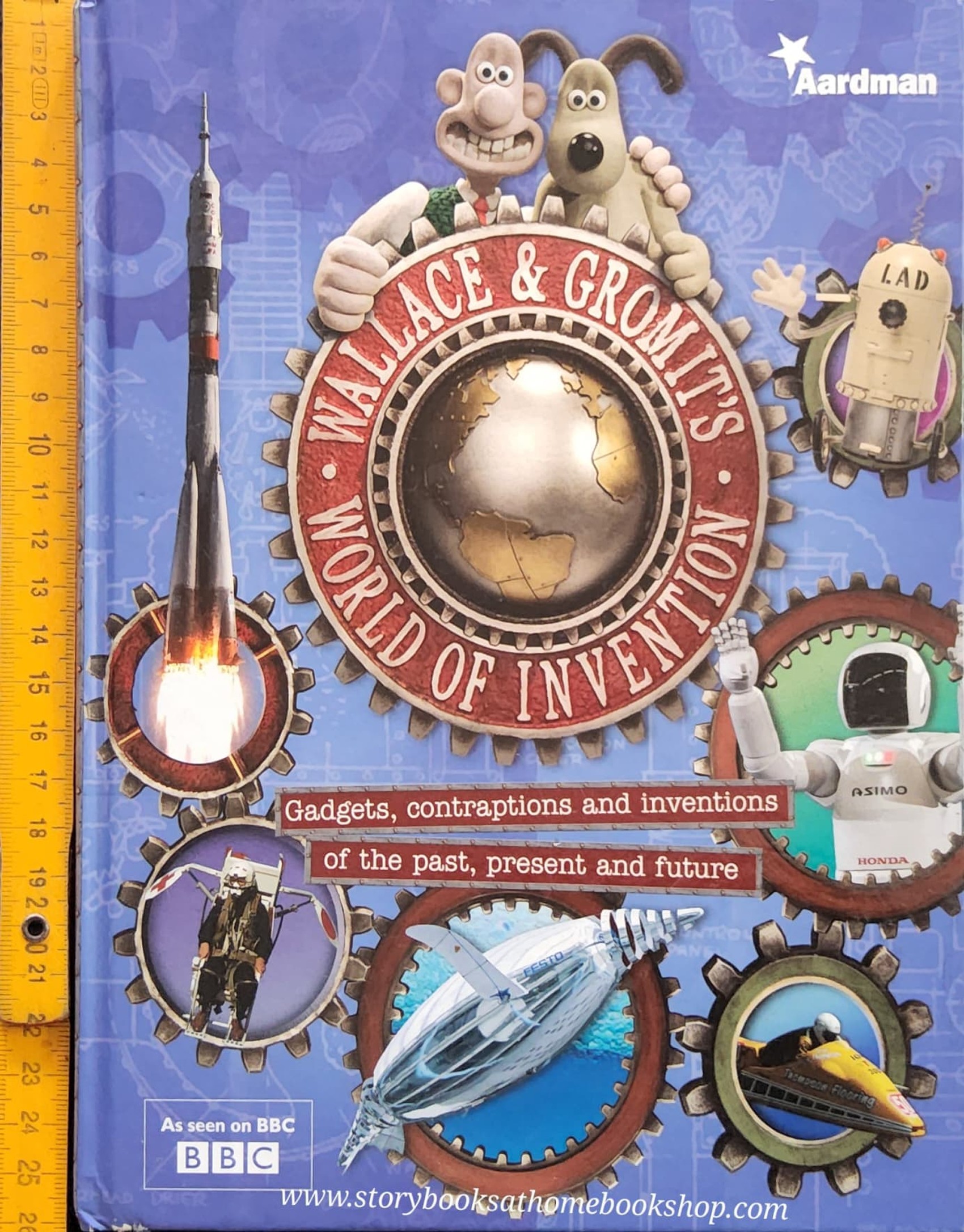 KNOWLEDGE BOOK ** 🍅🍓WALLACE&GROMIT'S WORLD OF INVENTION