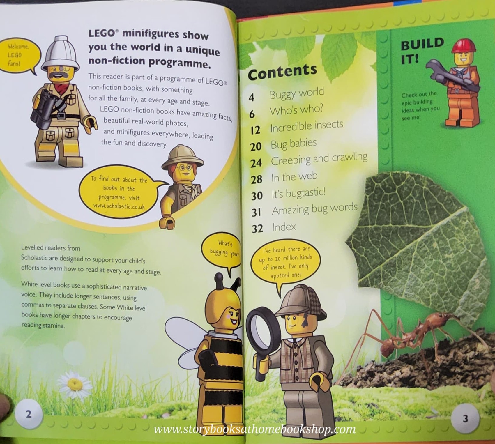 หนังสือนิทานปกแข็ง** 🍅🍅LEGO BUG OFF!