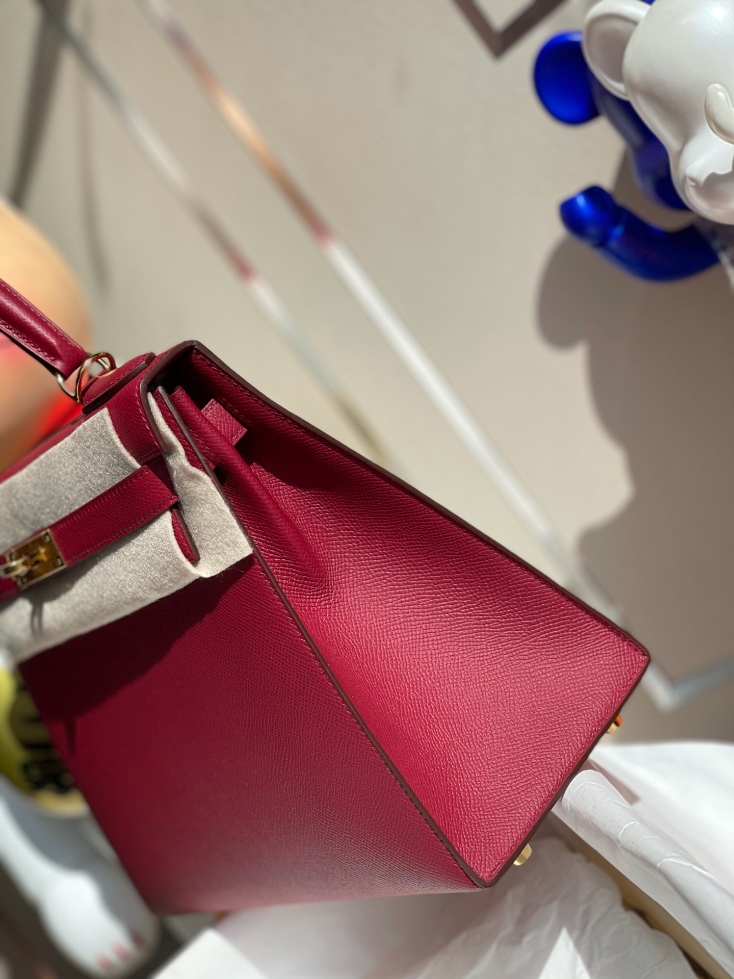[Pre-order] Hermes Kelly 28 Rouge Grenat หนัง original Epsom งาน full handmade 100% คุณภาพ VIP เกรดดีที่สุด