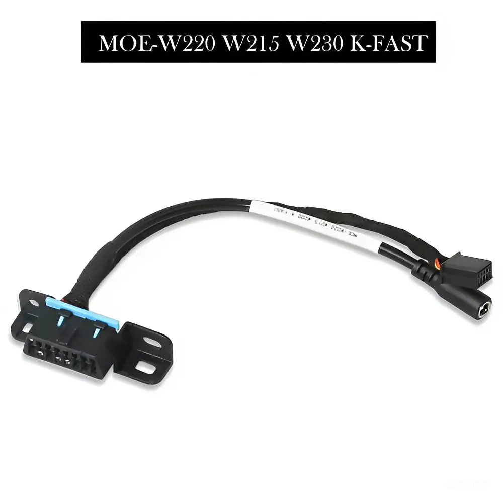สายเคเบิล MOE-W220 EZS Cable ใช้สำหรับ BENZ W220 W215 W230 K-FAST Works with VVDI MB CGDI AVDI