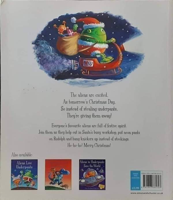 หนังสือนิทานปกอ่อน 🍅🍓Aliens Love Panta Claus