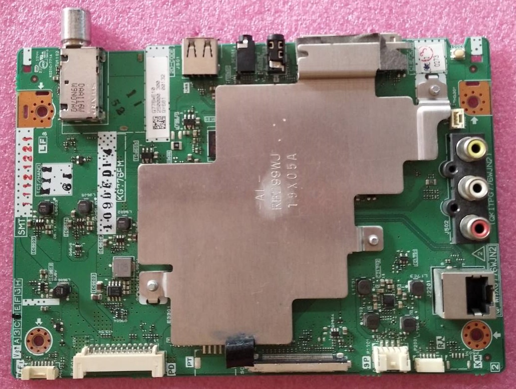 Main Board SHARP (เมนบอร์ด ชาร์ป) มือสองพร้อมใช้งาน ใช้กับรุ่น 4T-C50AH1X พาร์ท QPWBXG776WJN2