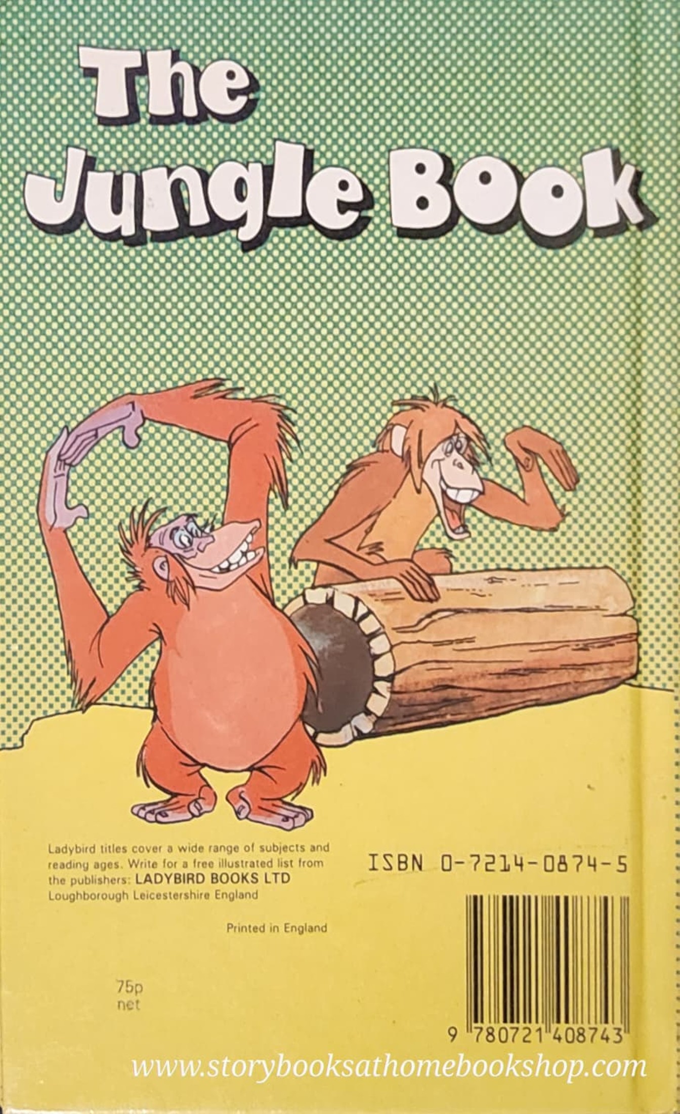 หนังสือนิทานปกแข็ง ** 🍅🍓Disney THE JUNGLE BOOK