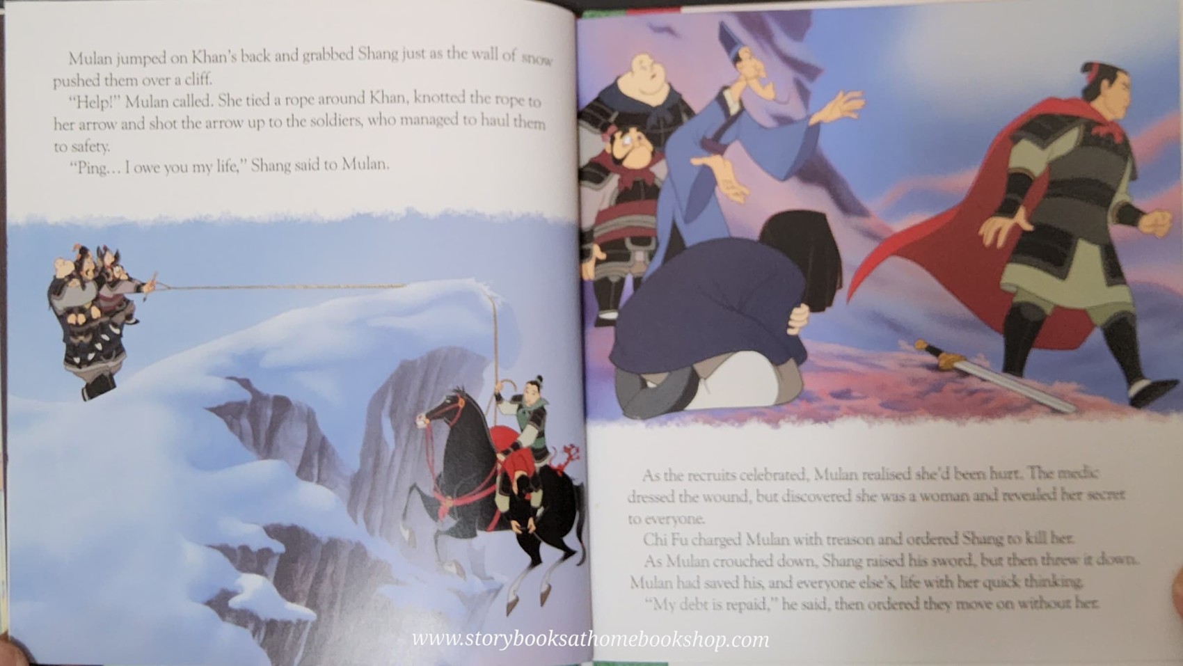 หนังสือนิทานปกแข็ง** 🍅🍅DISNEY : MULAN