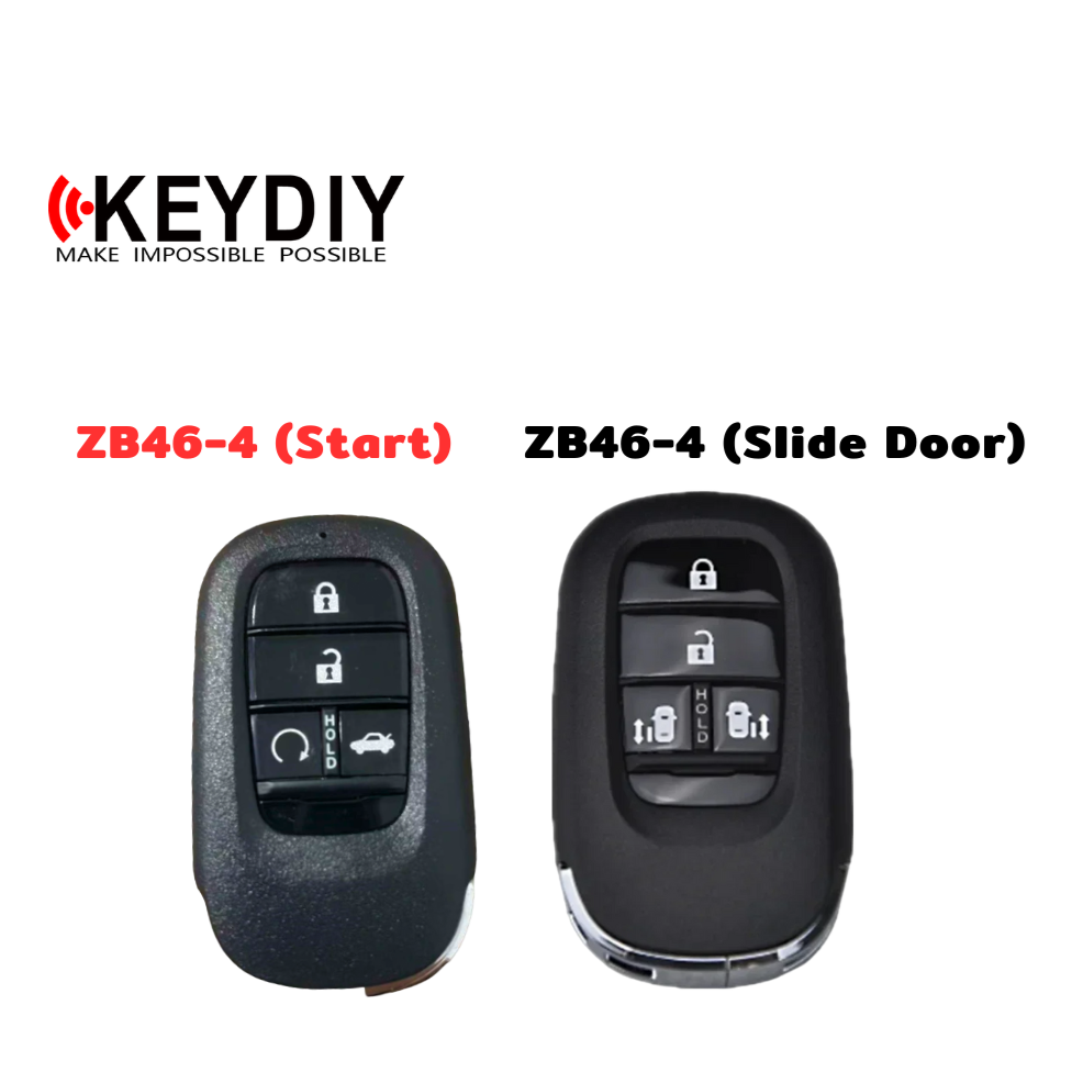 KEYDIY ZB46-4 Smart Key For Honda 4 ปุ่ม