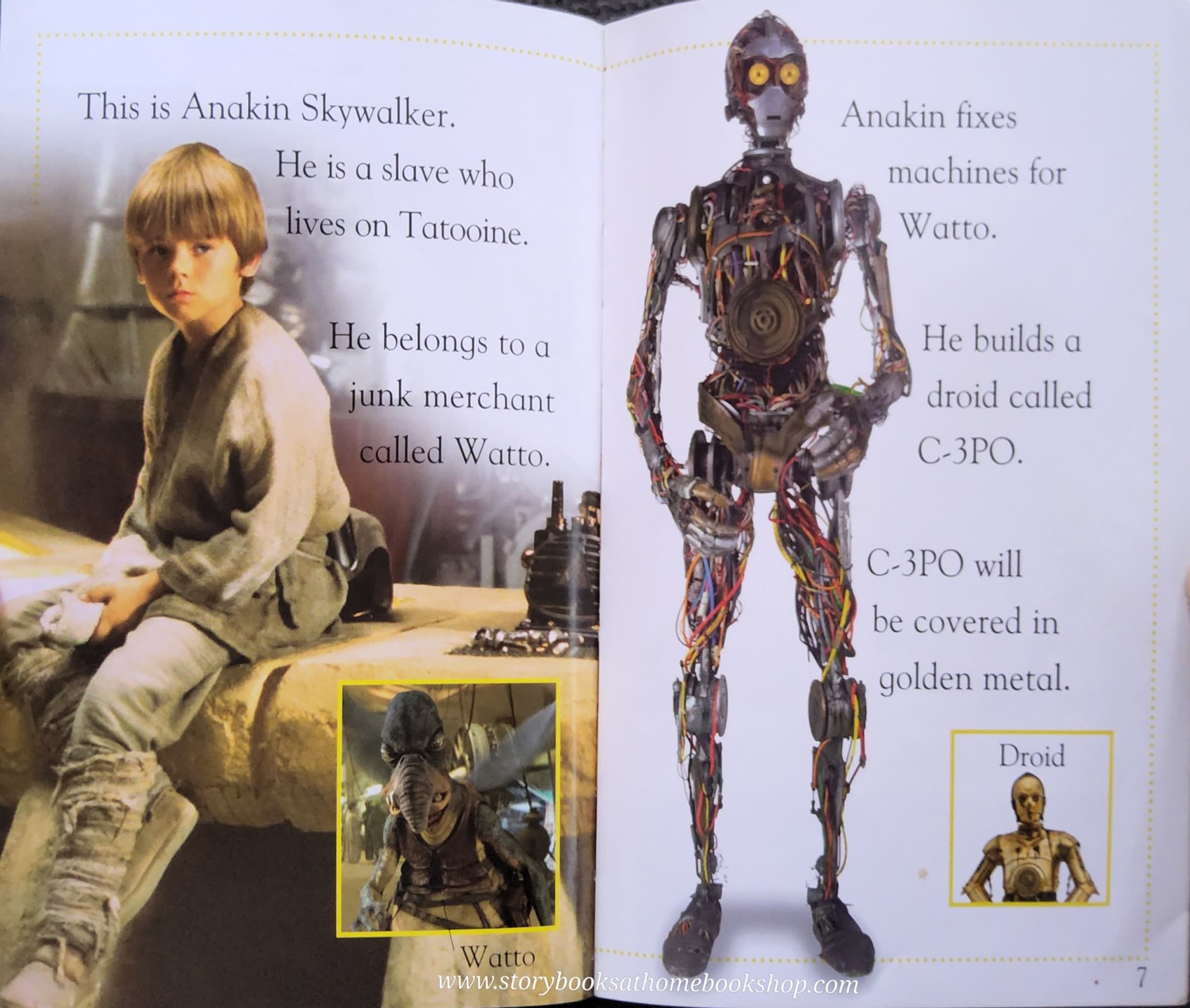 หนังสือนิทานปกอ่อน** 🍅🍓 DK READERS BEGIINING 1 TO READ :STARWARS TATOOINE ADVENTURES