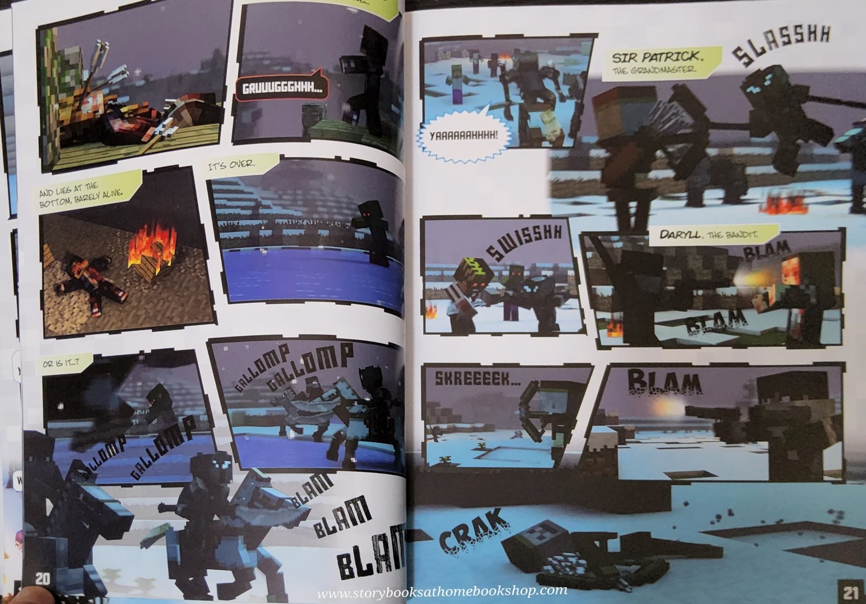 Graphic Novel** ð
ð
Minecraft Graphic Novel - Reign of Terror (Independent & Unofficial) āļ āļēāļāļŠāļĩ