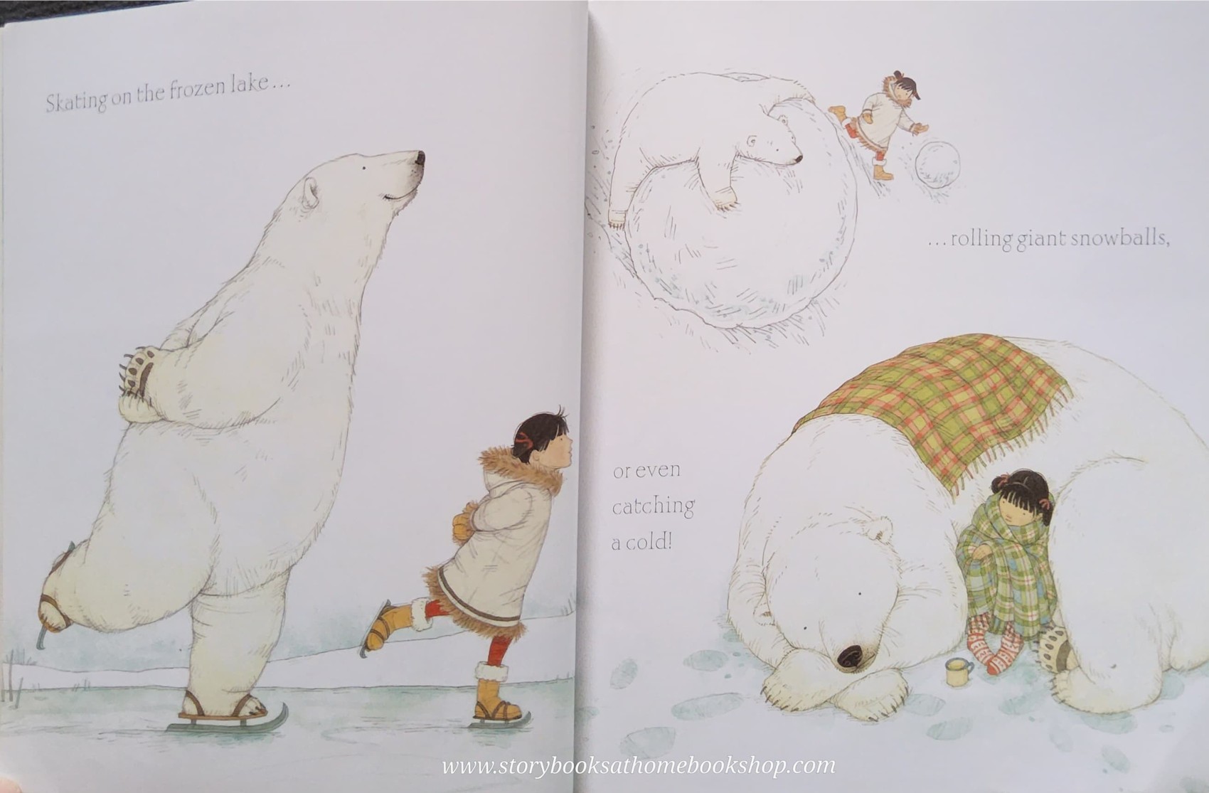 หนังสือนิทานปกอ่อน** 🍅🍓 A FLOWER IN THE SNOW BY TRACEY CORDEROY.SOPHIE ALLSOPP