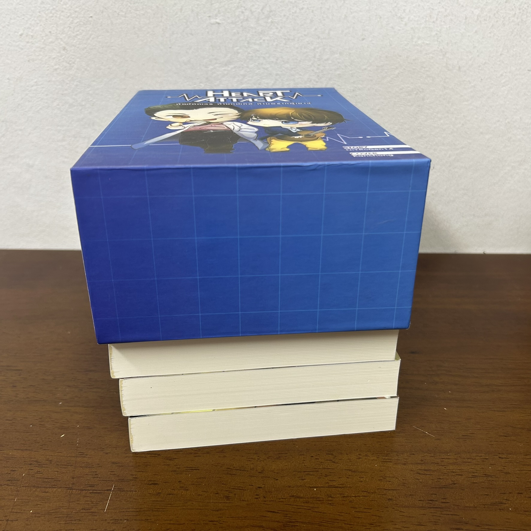 [YAOI] BOXSET Heart Attack ห้ามโดดเวร ห้ามหนีเคส ห้ามพรากผู้เยาว์ เล่ม 1-3 จบ ... NiTRoGeN14 (มือสอง) นิยายวาย