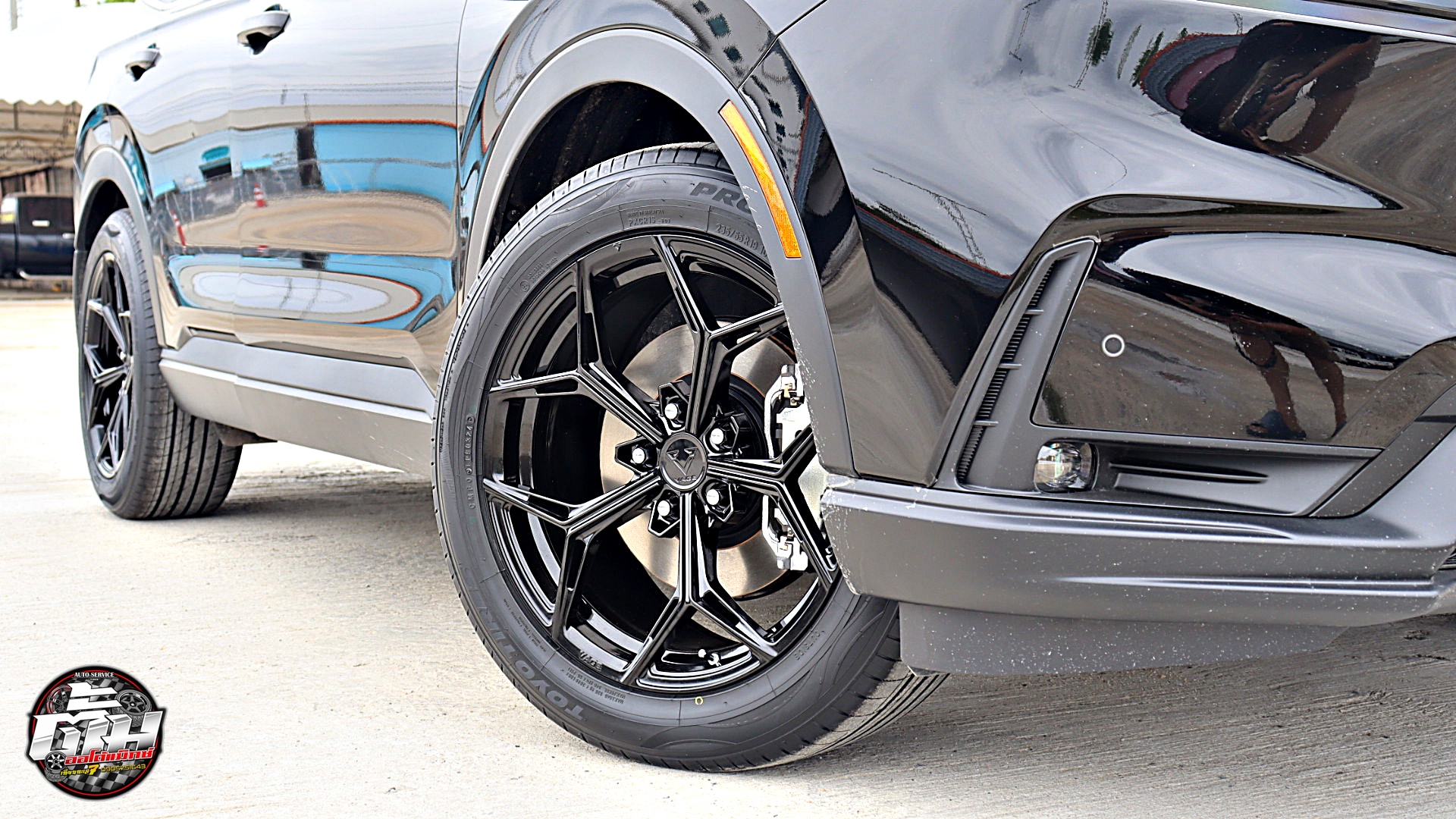 ALL New HONDA CRV เปลี่ยนล้อยาง ล้อ VAGE VFX01 ขอบ19นิ้ว ยาง TOYO PROXES CR1 235/55R19 105W