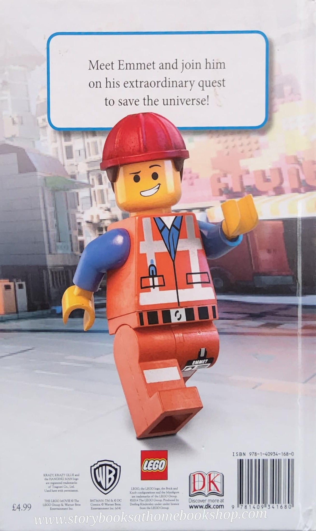 หนังสือนิทานปกแข็ง ** ♥️LEGO THE MOVIE AWESOME ADVENTURES