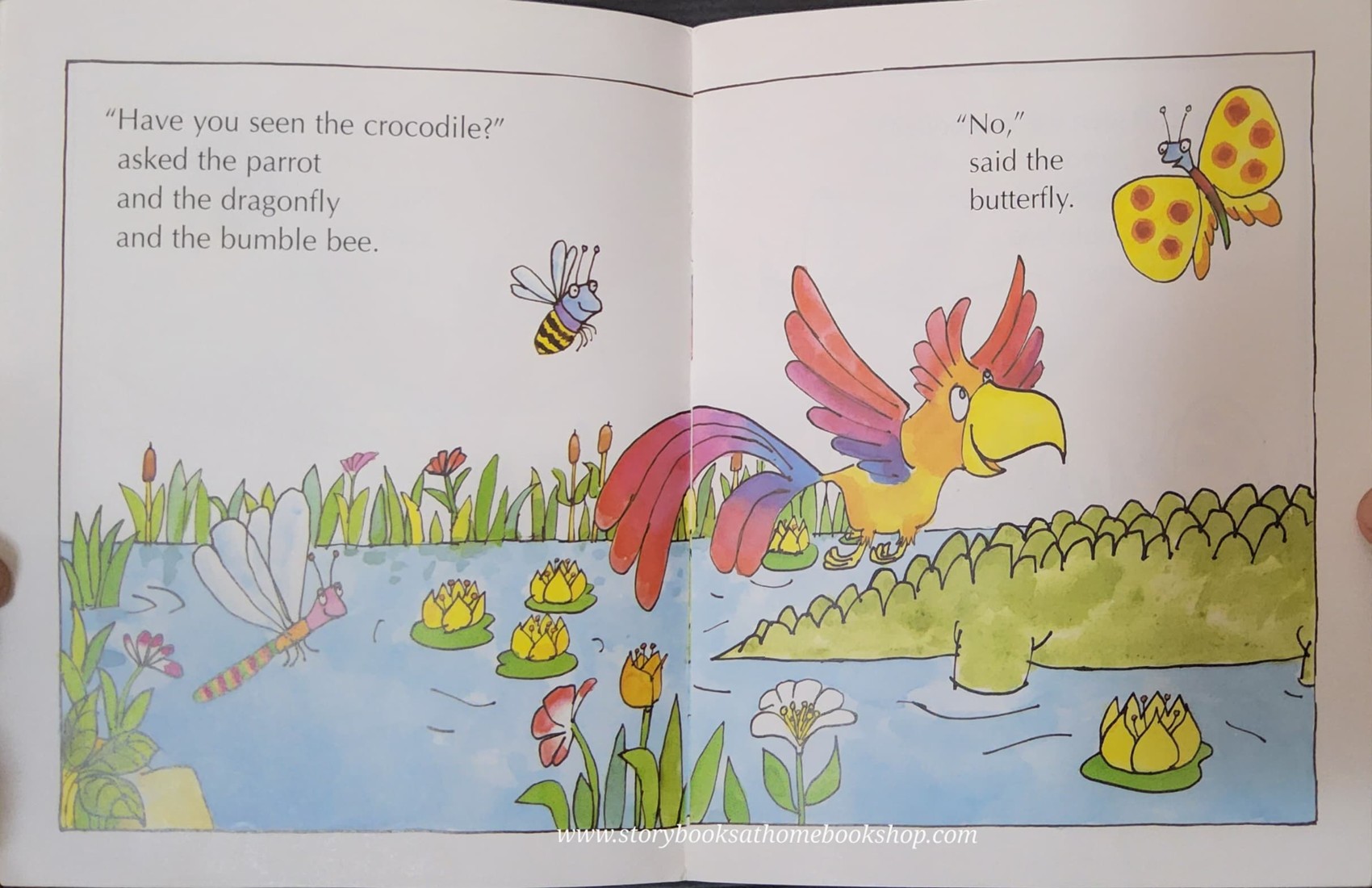 หนังสือนิทานปกอ่อน** 🍅 READING TOGETHER:"HAVE YOU SEEN THE CROCODILE?" BY COLIN WEST