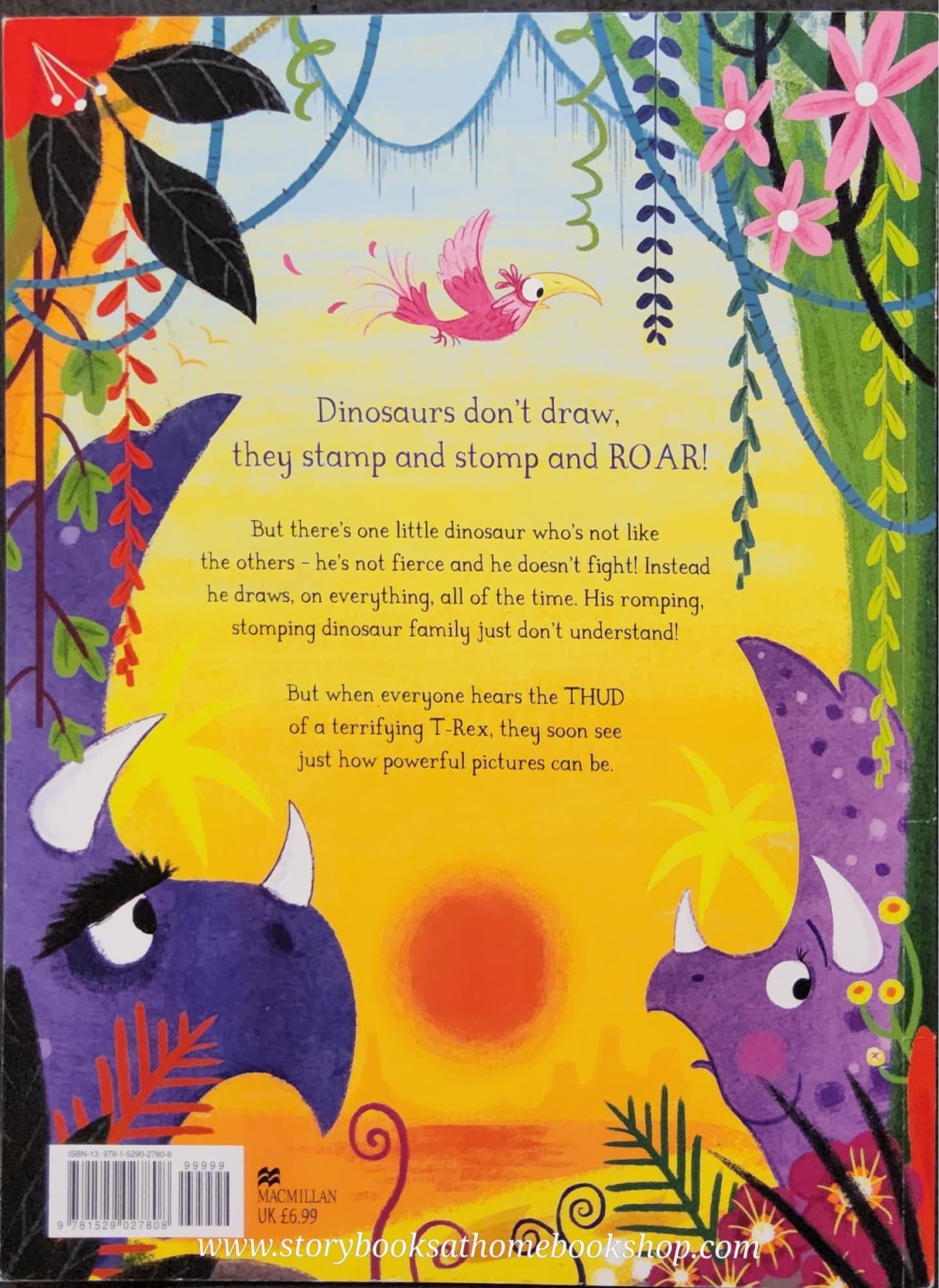 หนังสือนิทานปกอ่อน** 🍅🍓DINOSAURS DON'T DRAW♥️♥️