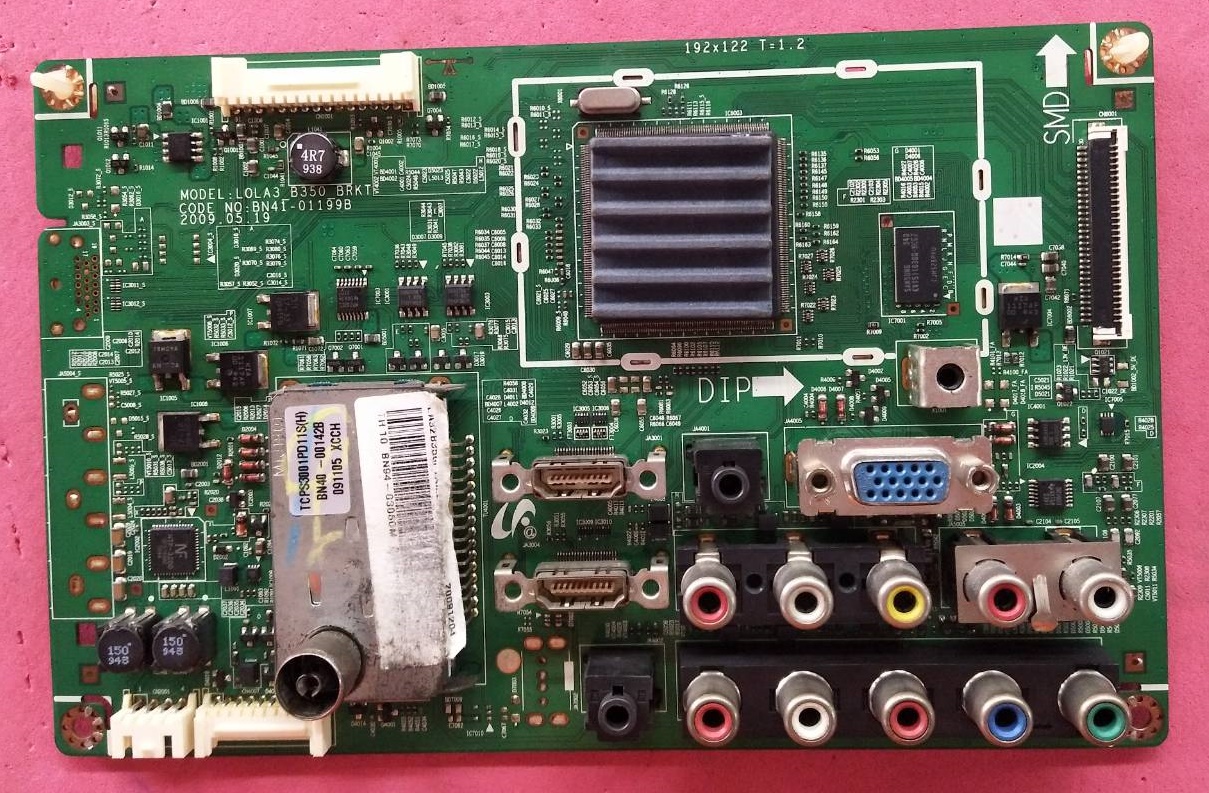 เมนบอร์ดทีวีซัมซุง ( Samsung) อะไหล่แท้ถอดจากเครื่อง รุ่น LA32B350F1 พาร์ท BN94-03060M