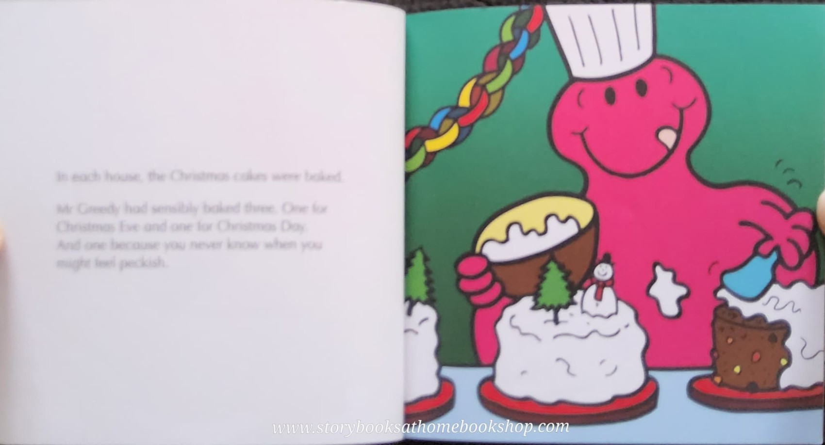 หนังสือ Bestseller Small book** **หนังสือนิทานปกอ่อน** 👉LITTLE MISS&MR.MEN👍 🍅🍅MR.MEN THE NIGHT BEFORE CHRISTMAS by Roger Hargreaues