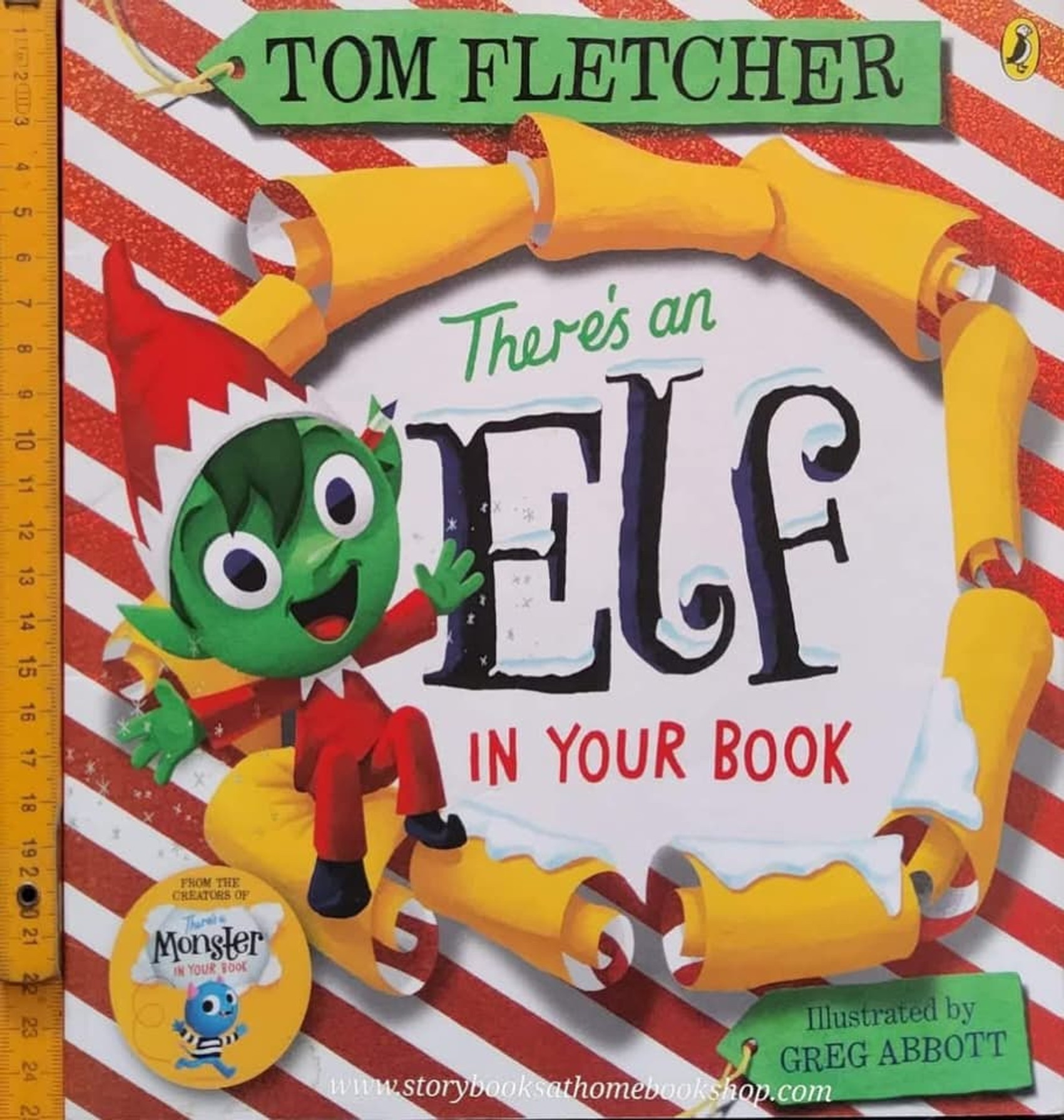 หนังสือนิทานปกอ่อน** 🍓🍓THERE'S AN ELF IN YOUR BOOK