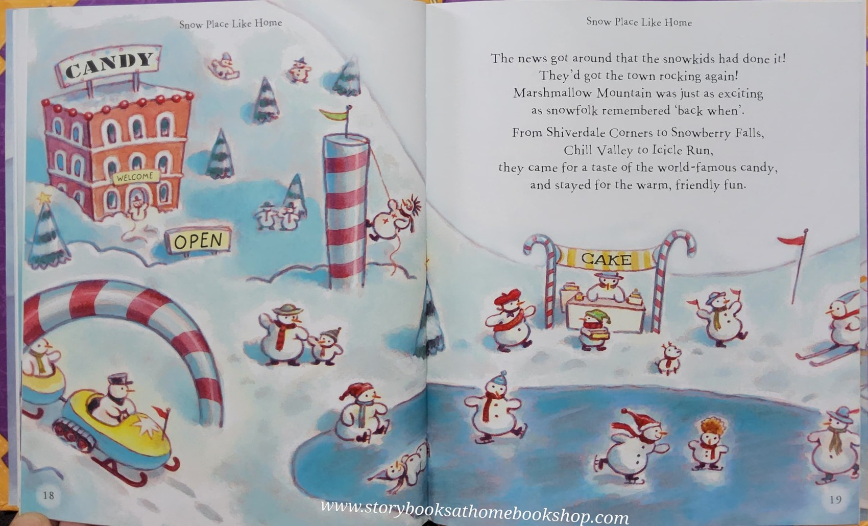 หนังสือนิทานปกแข็ง ** ♥️ SNOWY FRIENDS♥️