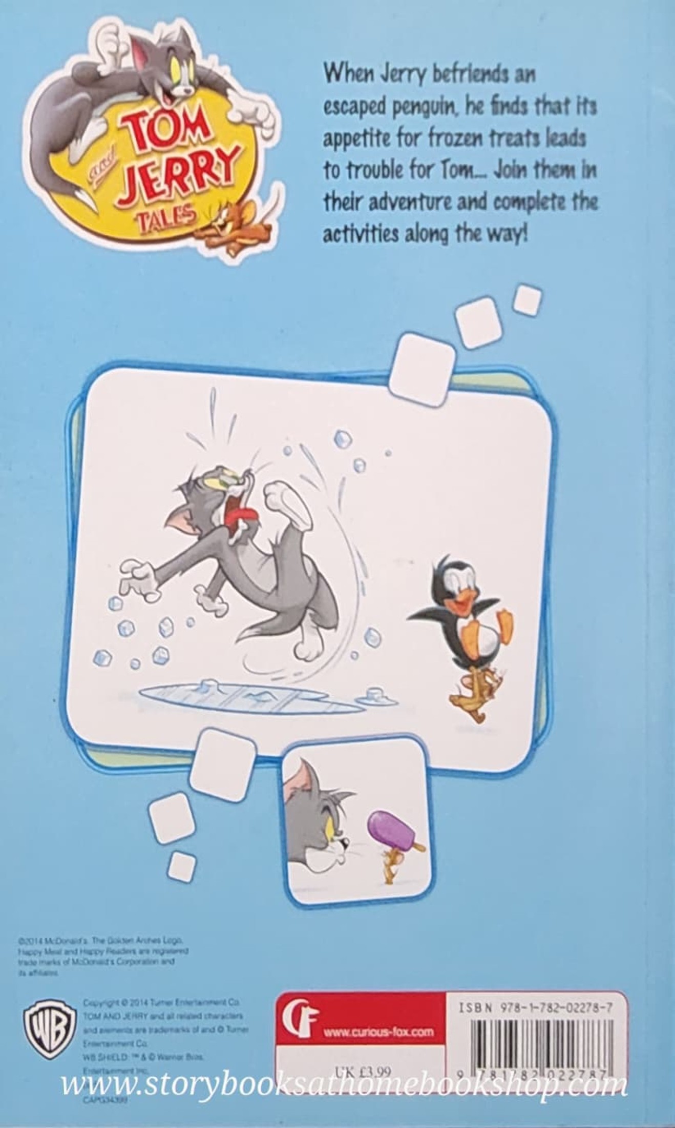 หนังสือนิทานปกอ่อน** ♥️❤️TOM&JERRY:ADVENTURES IN PENGUIN SITTING
