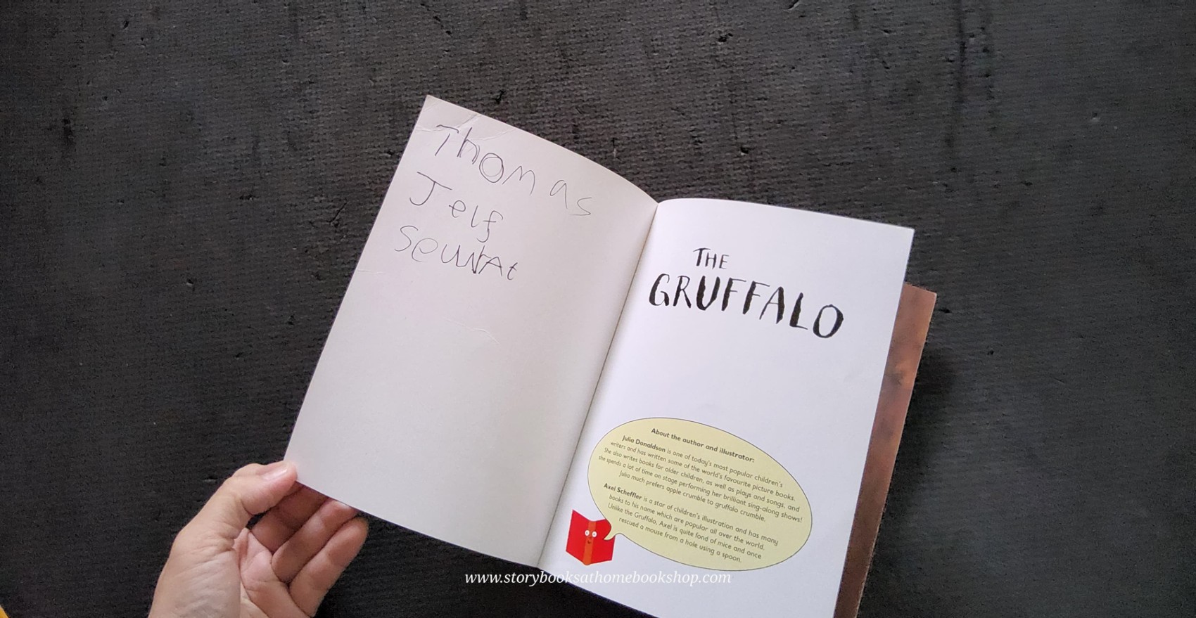 หนังสือนิทานปกอ่อน** 🍅🍅LET'S READ: THE GRUFFALO BY JULIA DONALDSON.AXEL SHEFFLER (ฉบับพกพา)