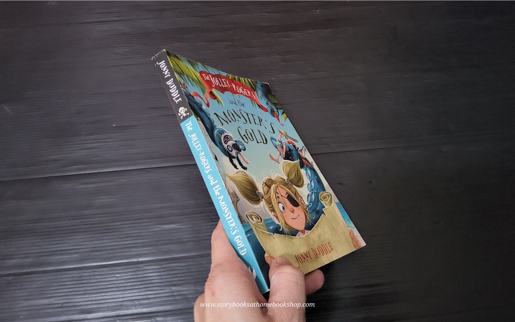หนังสือนิทานปกอ่อน** 🍅🍅 The JOLLEY-ROGERS and the MONSTER'S GOLD by JONNY DUDDLE