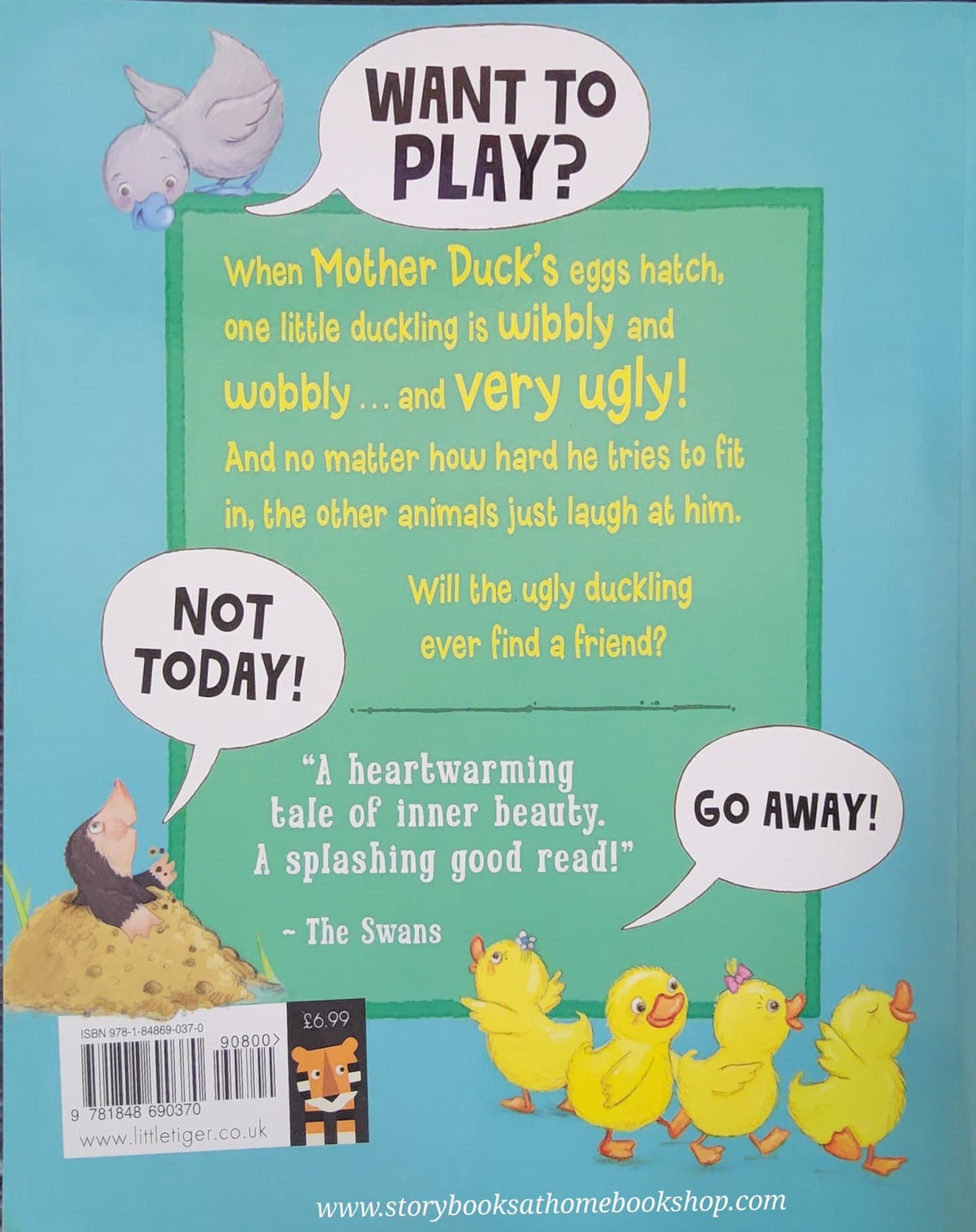 หนังสือนิทานปกอ่อน** 🍅🍅FAIRYTALE CLASSIC: THE UGLY DUCKLING